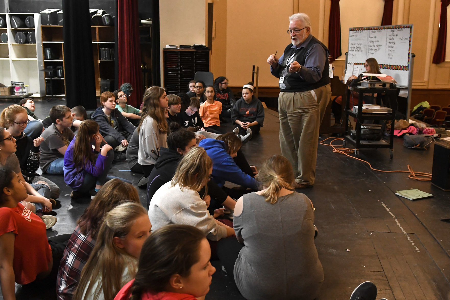 'Shrek the Musical' rehearsals 14